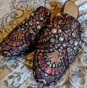 A New Day Tapestry Mules